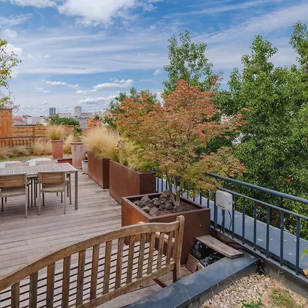 Paris Delorme Terrace Apartment Montreuil (Seine-Saint-Denis)